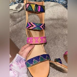 Gianni Bini cage stilettos